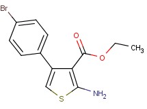 ethyl 2-amino-4-(4-bromophenyl)-3-thiophenecarboxylate