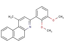 3-(2,3-dimethoxyphenyl)-1-methylbenzo[f]quinoline