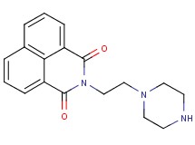 2-[2-(1-piperazinyl)ethyl]-1H-benzo[de]isoquinoline-1,3(2H)-dione
