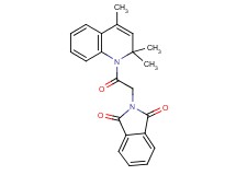 2-[2-oxo-2-(2,2,4-trimethyl-1(2H)-quinolinyl)ethyl]-1H-isoindole-1,3(2H)-dione