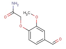 2-(4-formyl-2-methoxyphenoxy)acetamide