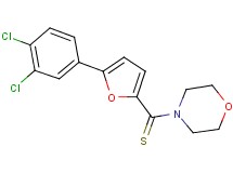 4-{[5-(3,4-dichlorophenyl)-2-furyl]carbonothioyl}morpholine