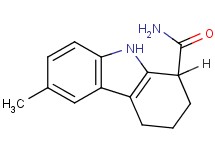6-methyl-2,3,4,9-tetrahydro-1H-carbazole-1-carboxamide
