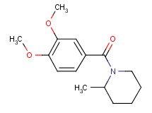 1-(3,4-dimethoxybenzoyl)-2-methylpiperidine
