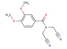 N,N-bis(cyanomethyl)-3,4-dimethoxybenzamide