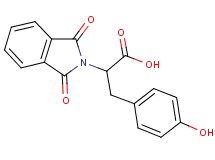 2-(1,3-dioxo-1,3-dihydro-2H-isoindol-2-yl)-3-(4-hydroxyphenyl)propanoic acid