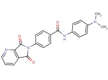 N-[4-(dimethylamino)phenyl]-4-(5,7-dioxo-5,7-dihydro-6H-pyrrolo[3,4-b]pyridin-6-yl)benzamide