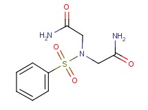 2,2'-[(phenylsulfonyl)imino]diacetamide
