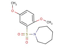 1-[(2,5-dimethoxyphenyl)sulfonyl]azepane