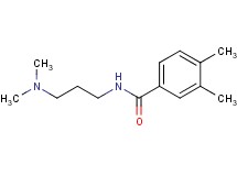 N-[3-(dimethylamino)propyl]-3,4-dimethylbenzamide