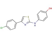 4-{[4-(4-chlorophenyl)-1,3-thiazol-2-yl]amino}phenol