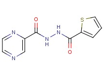 N'-(2-thienylcarbonyl)-2-pyrazinecarbohydrazide