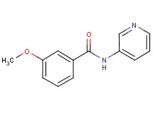 3-methoxy-N-3-pyridinylbenzamide