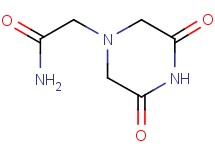 2-(3,5-dioxo-1-piperazinyl)acetamide