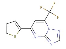5-(2-thienyl)-7-(trifluoromethyl)[1,2,4]triazolo[1,5-a]pyrimidine