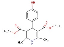 dimethyl 4-(4-hydroxyphenyl)-2,6-dimethyl-1,4-dihydro-3,5-pyridinedicarboxylate