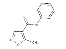 5-methyl-N-phenyl-4-isoxazolecarbothioamide
