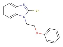 1-(2-phenoxyethyl)-1H-benzimidazole-2-thiol