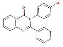 3-(4-hydroxyphenyl)-2-phenyl-4(3H)-quinazolinone