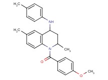 1-(4-methoxybenzoyl)-2,6-dimethyl-N-(4-methylphenyl)-1,2,3,4-tetrahydro-4-quinolinamine