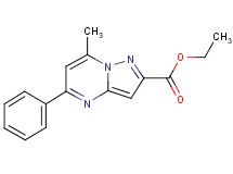 ethyl 7-methyl-5-phenylpyrazolo[1,5-a]pyrimidine-2-carboxylate