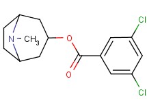 8-methyl-8-azabicyclo[3.2.1]oct-3-yl 3,5-dichlorobenzoate hydrochloride