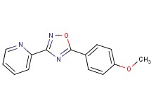 2-[5-(4-methoxyphenyl)-1,2,4-oxadiazol-3-yl]pyridine