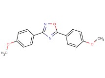 3,5-bis(4-methoxyphenyl)-1,2,4-oxadiazole
