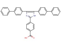 4-(4,5-di-4-biphenylyl-1H-imidazol-2-yl)benzoic acid
