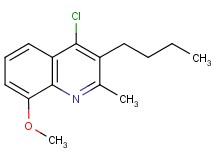 3-butyl-4-chloro-8-methoxy-2-methylquinoline