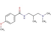 N-[3-(dimethylamino)-2-methylpropyl]-4-methoxybenzamide