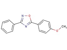 5-(4-methoxyphenyl)-3-phenyl-1,2,4-oxadiazole