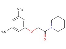 1-[(3,5-dimethylphenoxy)acetyl]piperidine