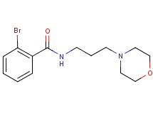 2-bromo-N-[3-(4-morpholinyl)propyl]benzamide hydrochloride