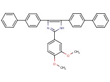 4,5-di-4-biphenylyl-2-(3,4-dimethoxyphenyl)-1H-imidazole
