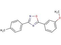 5-(3-methoxyphenyl)-3-(4-methylphenyl)-1,2,4-oxadiazole