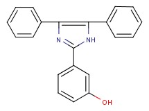 3-(4,5-diphenyl-1H-imidazol-2-yl)phenol