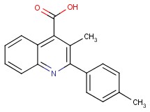 3-methyl-2-(4-methylphenyl)-4-quinolinecarboxylic acid