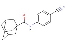 N-(4-cyanophenyl)-1-adamantanecarboxamide