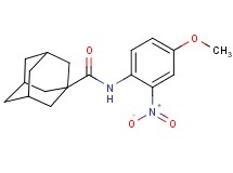 N-(4-methoxy-2-nitrophenyl)-1-adamantanecarboxamide
