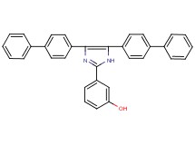3-(4,5-di-4-biphenylyl-1H-imidazol-2-yl)phenol