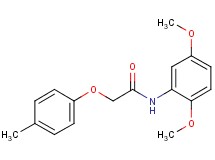 N-(2,5-dimethoxyphenyl)-2-(4-methylphenoxy)acetamide