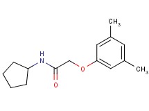 N-cyclopentyl-2-(3,5-dimethylphenoxy)acetamide