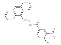 N'-(9-anthrylmethylene)-4-methyl-3-nitrobenzohydrazide
