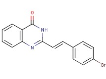 2-[2-(4-bromophenyl)vinyl]-4(3H)-quinazolinone