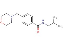 N-isobutyl-4-(4-morpholinylmethyl)benzamide
