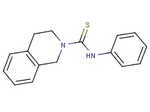 N-phenyl-3,4-dihydro-2(1H)-isoquinolinecarbothioamide