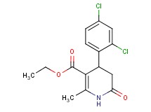 ethyl 4-(2,4-dichlorophenyl)-2-methyl-6-oxo-1,4,5,6-tetrahydro-3-pyridinecarboxylate