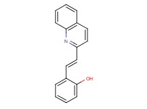 2-[2-(2-quinolinyl)vinyl]phenol