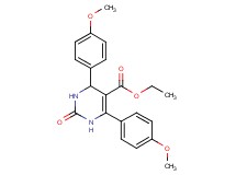 ethyl 4,6-bis(4-methoxyphenyl)-2-oxo-1,2,3,4-tetrahydro-5-pyrimidinecarboxylate